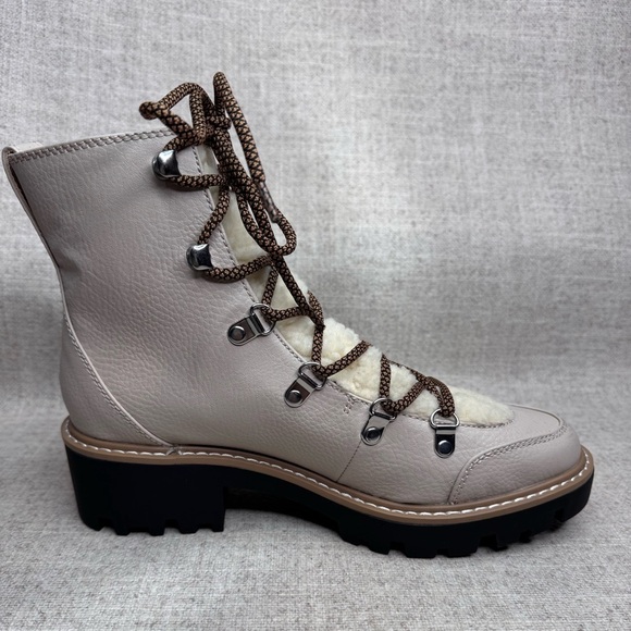 The Drop Caleb Shearling Hiking ankle boots women’s size 9.5 NWT NWOB outdoor - Picture 4 of 9